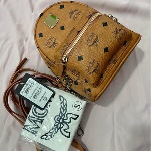 Mcm mini backpack